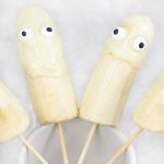 Banana Ghost Pops - Kids Halloween Treats