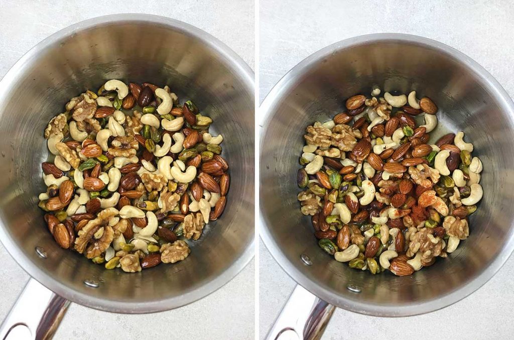 Honey Roasted Mixed Nuts Recipe Tale