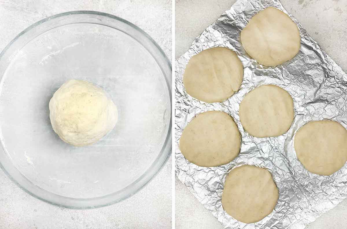 Steps of making the recipe by photos.