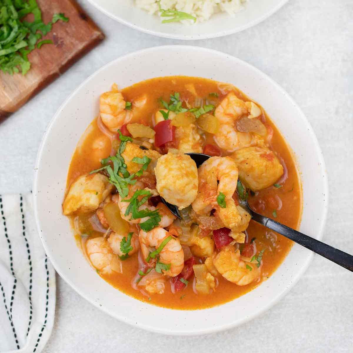 Caribbean Seafood Stew - Recipe Tale
