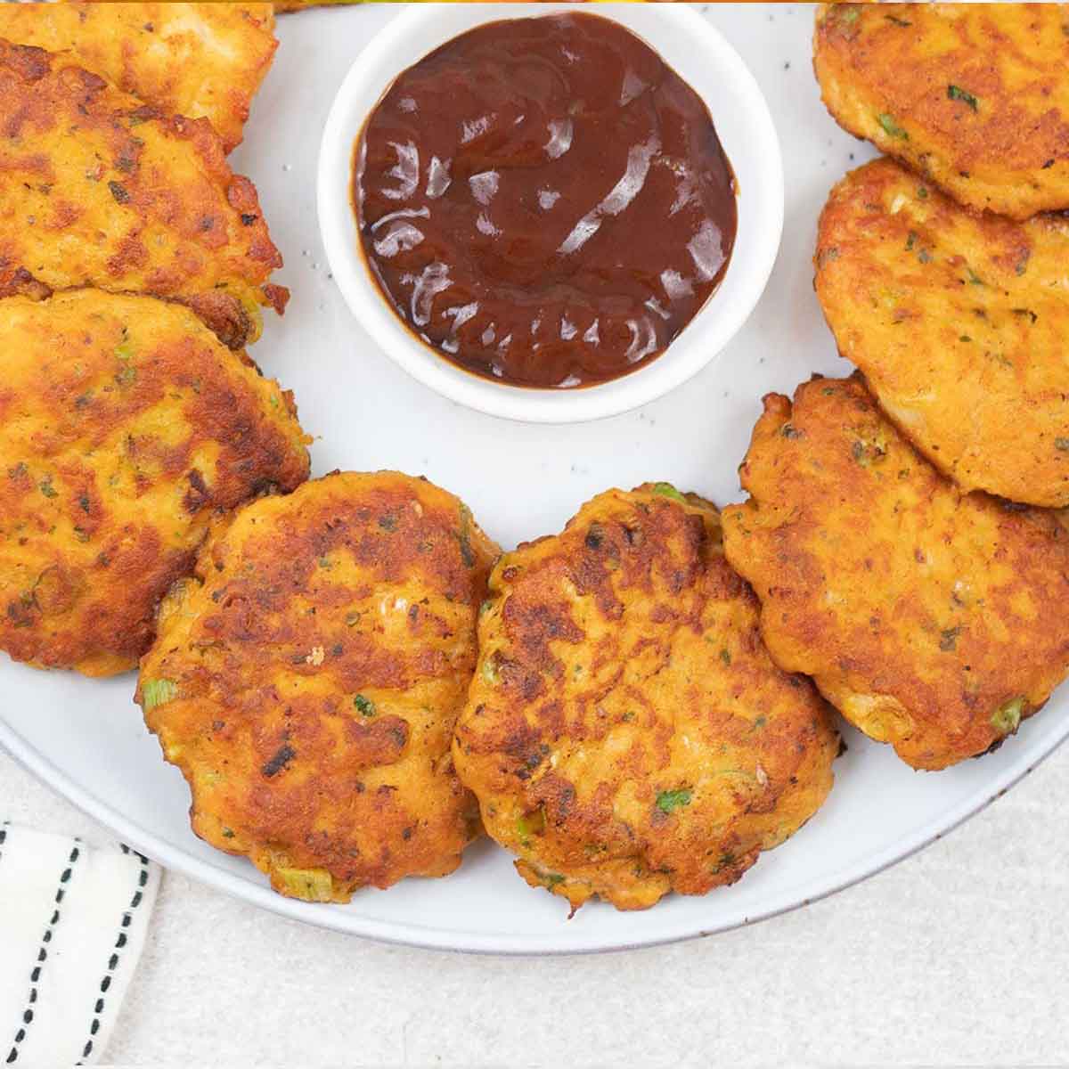5 ingredients: Spicy Thai-inspired Fish Cakes - Wholesome Cook