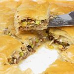 Egyptian baklava with nuts.