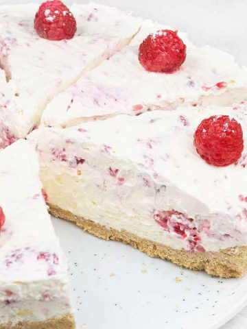 raspberry cheesecake.