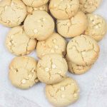 lemon white chocolate cookies.