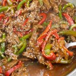 pepper steak.