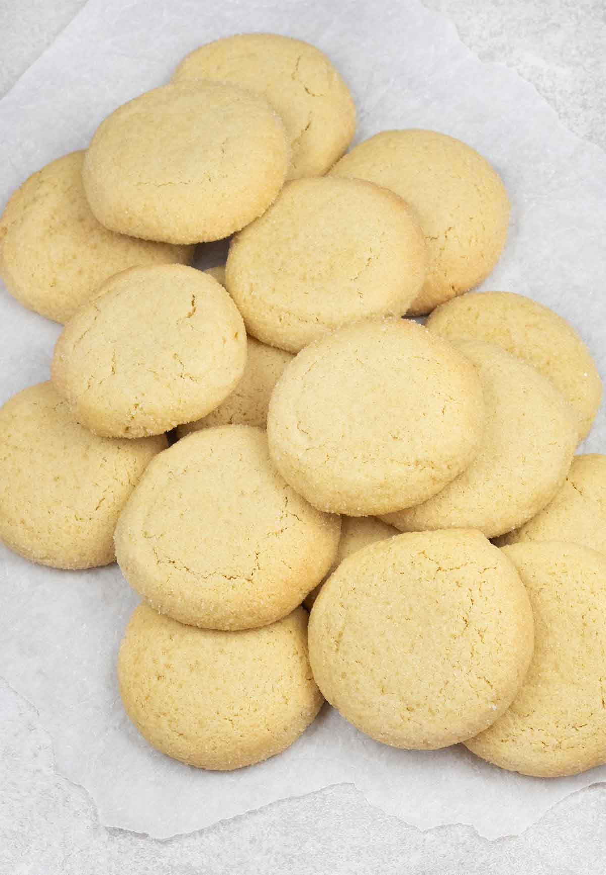 honey butter cornbread cookies.