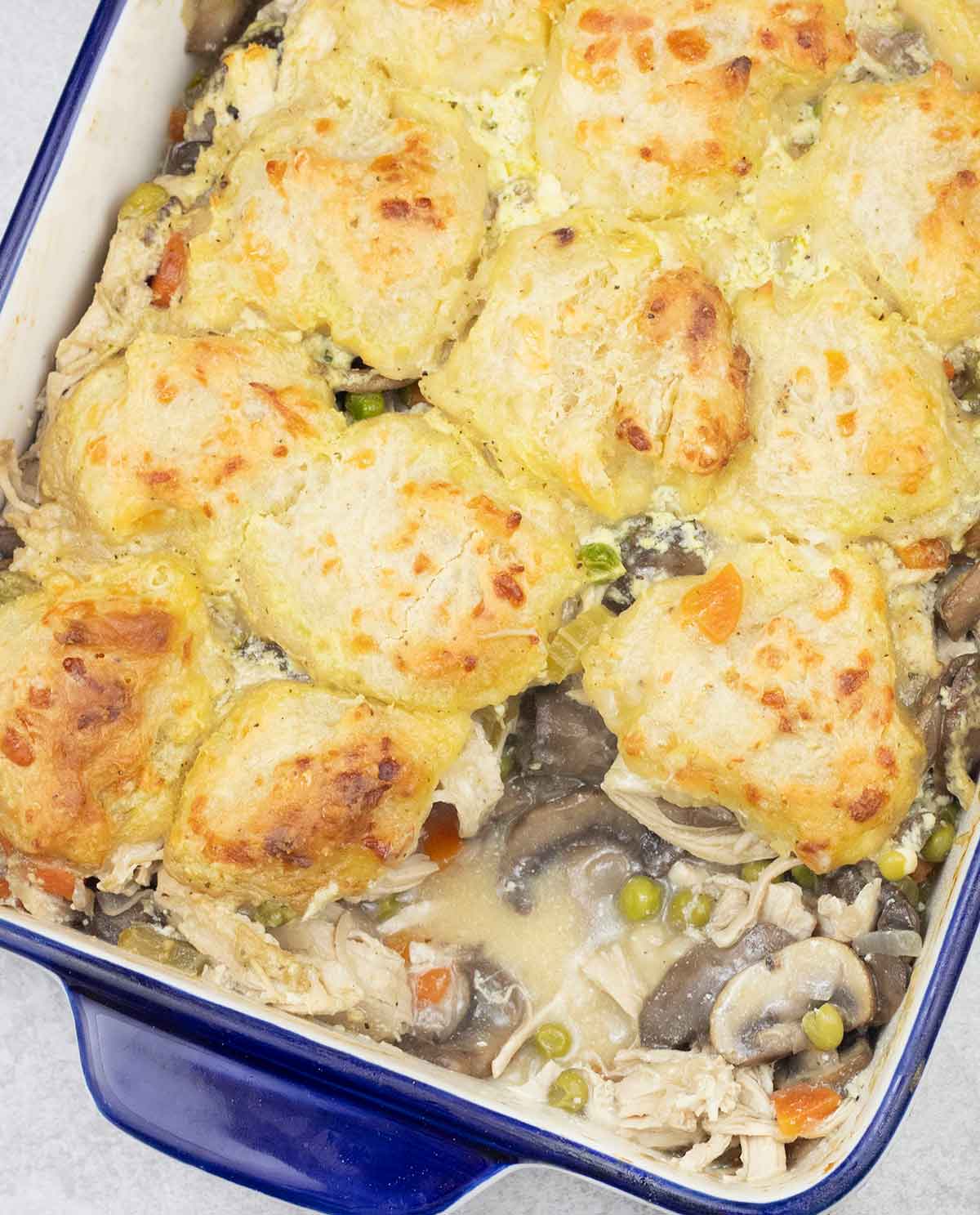 chicken cobbler.