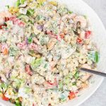 Seafood salad.
