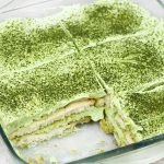 Matcha tiramisu.